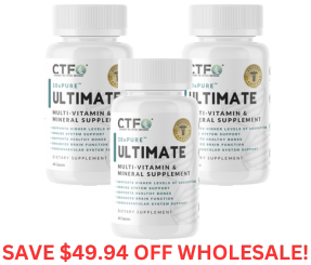 10xPURE™ Ultimate Multi-Vitamin & Mineral Supplement Gift Pack